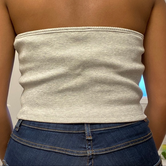 Grey Zara Tube top - Picture 2 of 3